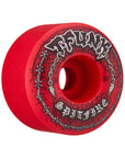 SPITFIRE WHEELS FORMULA FOUR T-FUNK RAW RADIAL FULL RED 97A (57MM) - The Drive Skateboard Shop