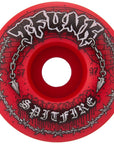 SPITFIRE WHEELS FORMULA FOUR T-FUNK RAW RADIAL FULL RED 97A (57MM)