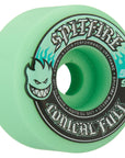 SPITFIRE WHEELS FORMULA FOUR COLOR PACK TEAL CONICAL FULL 99A (52MM)