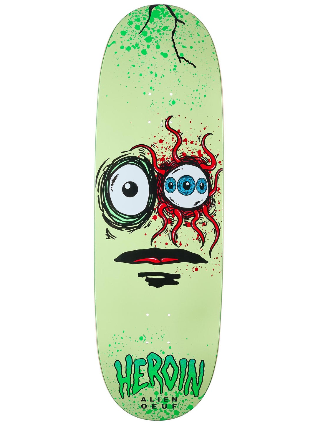 HEROIN DECK SPACE EGG 3 (10") - The Drive Skateboard Shop
