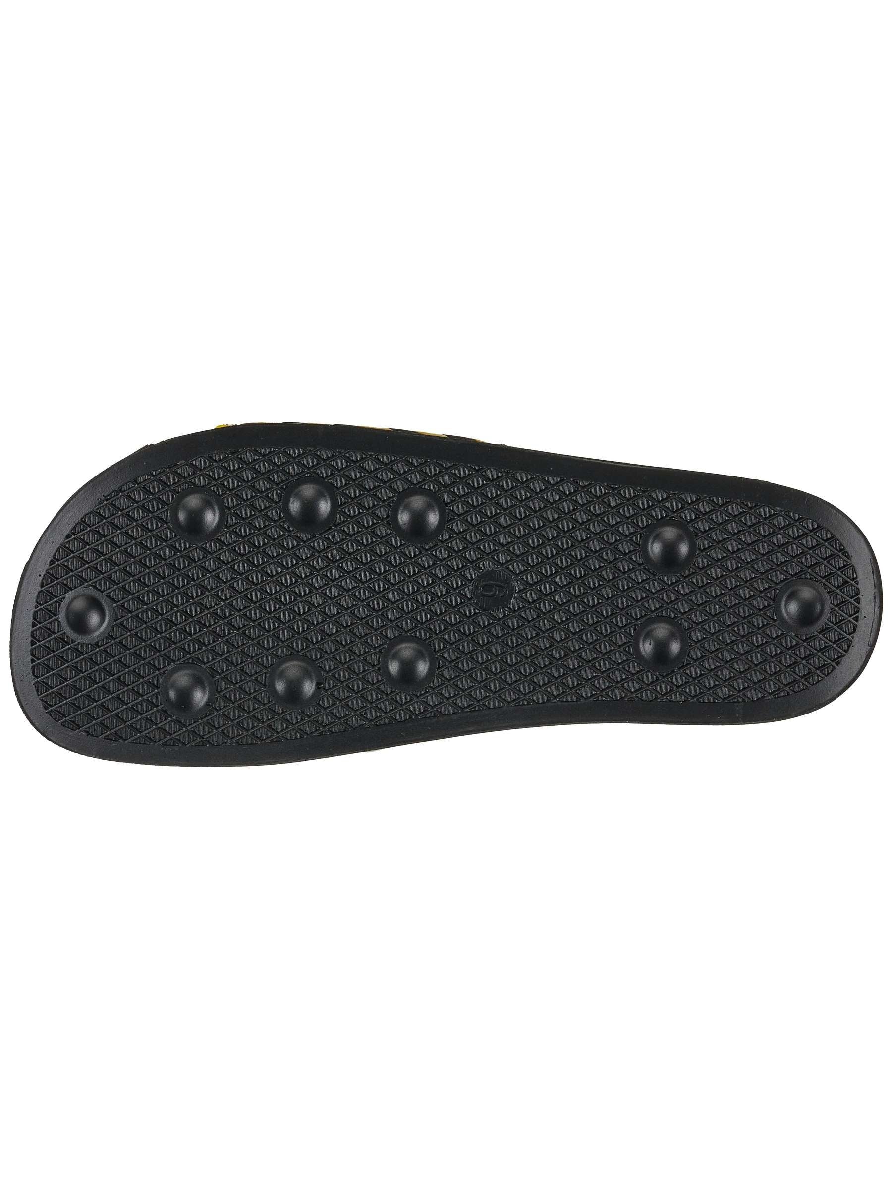 SPITFIRE BIGHEAD SWIRL SLIDES BLACK/YELLOW - The Drive Skateboard Shop