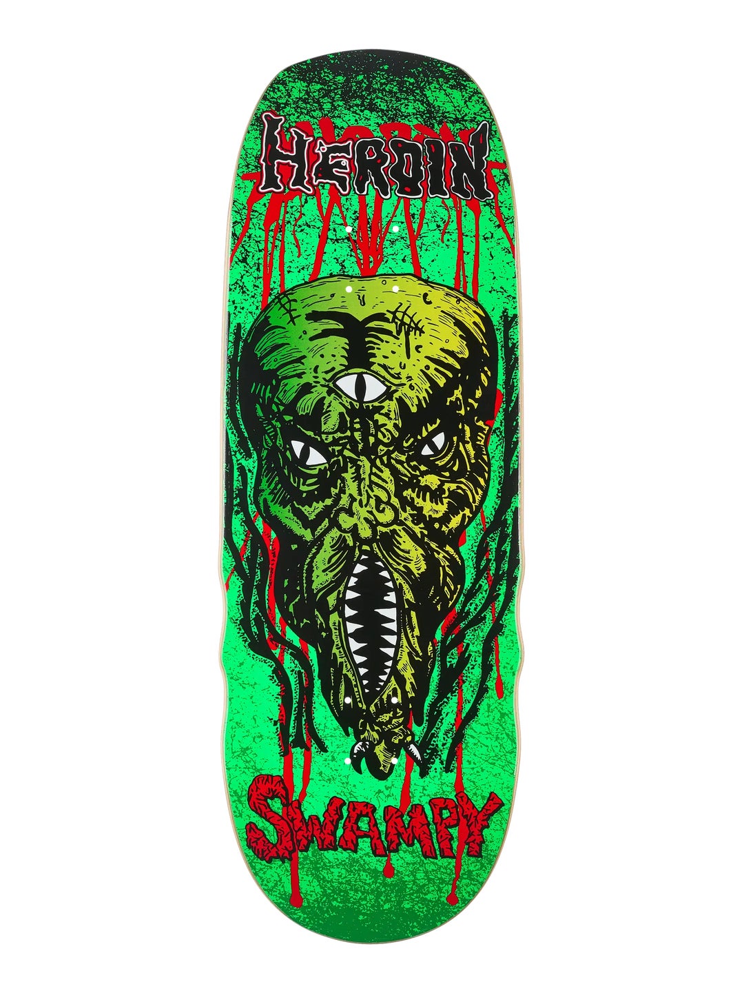 HEROIN DECK SWAMPY K02 SLIME FACE (10.6")
