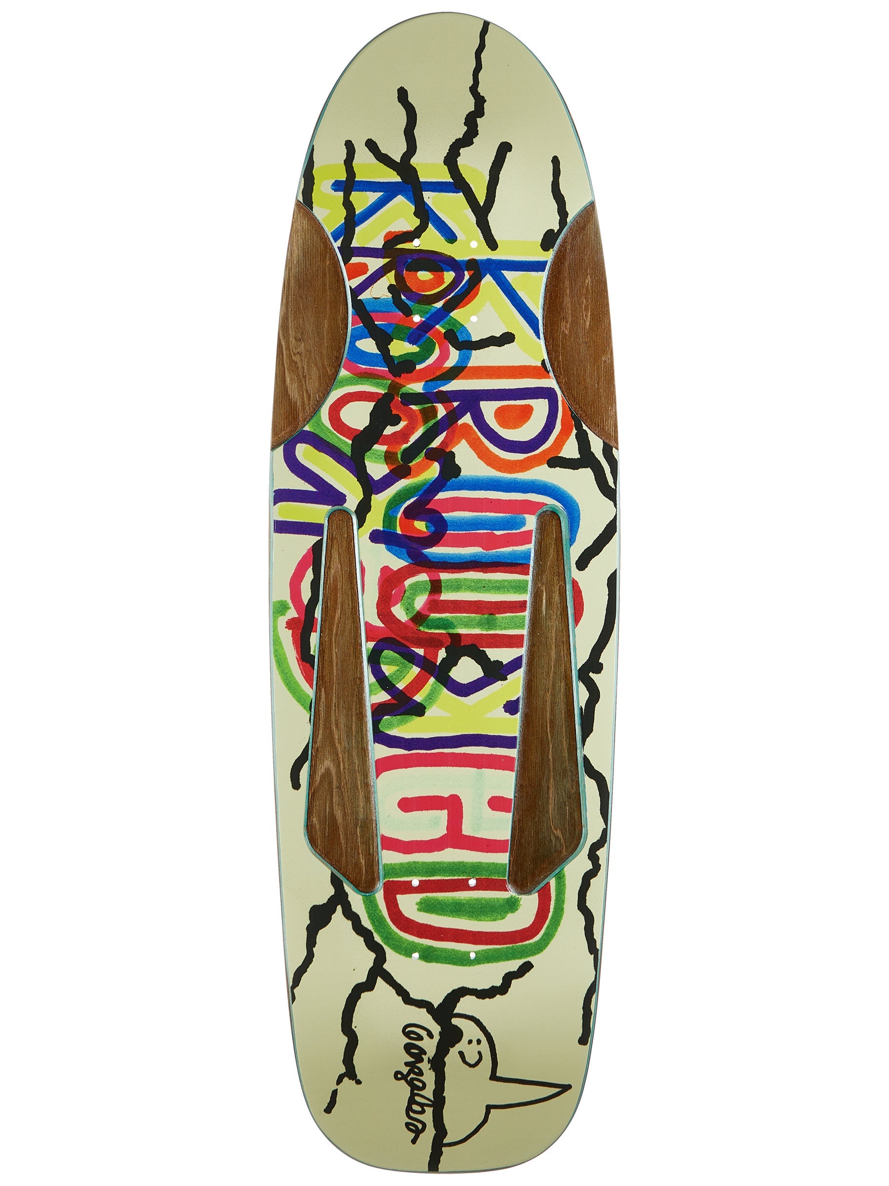 KROOKED DECK GONZ BABY BEAMER (10.12")