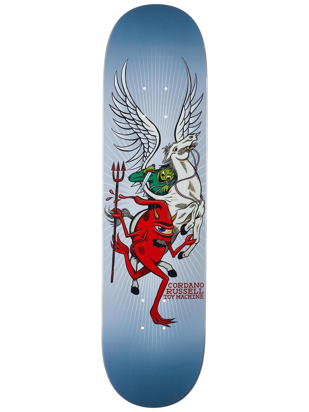 TOY MACHINE DECK RUSSEL PEGASUS (8")