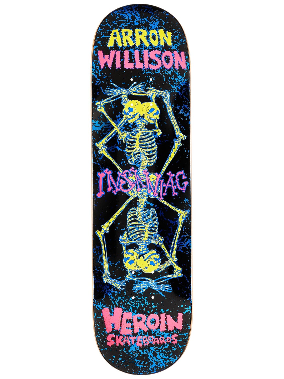 HEROIN DECK AARON WILSON KNOCK OFF (8.5") - The Drive Skateboard Shop