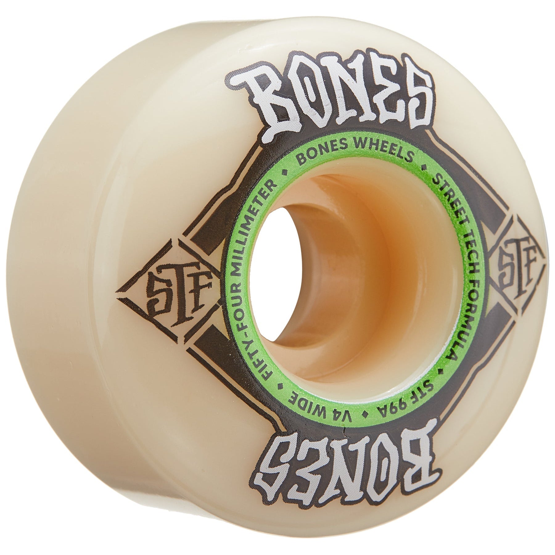 BONES WHEELS STF V4 WIDES 99A (55MM) - The Drive Skateboard Shop