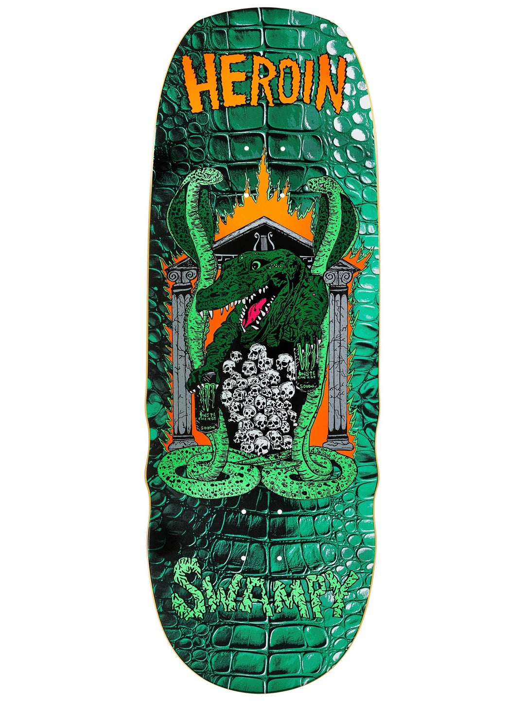 HEROIN DECK SWAMPY KNOCK OFF (10.6") - The Drive Skateboard Shop