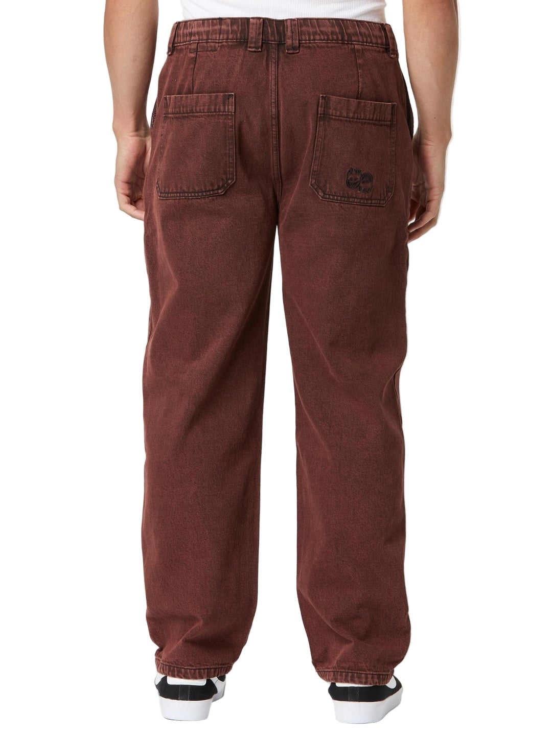 SPITFIRE ETERNAL DENIM PANT RED OVERDYE - The Drive Skateboard Shop