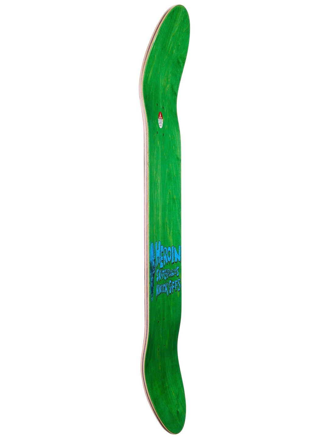 HEROIN DECK CRAIG QUESTIONS KNOCK OFF (9.25") - The Drive Skateboard Shop