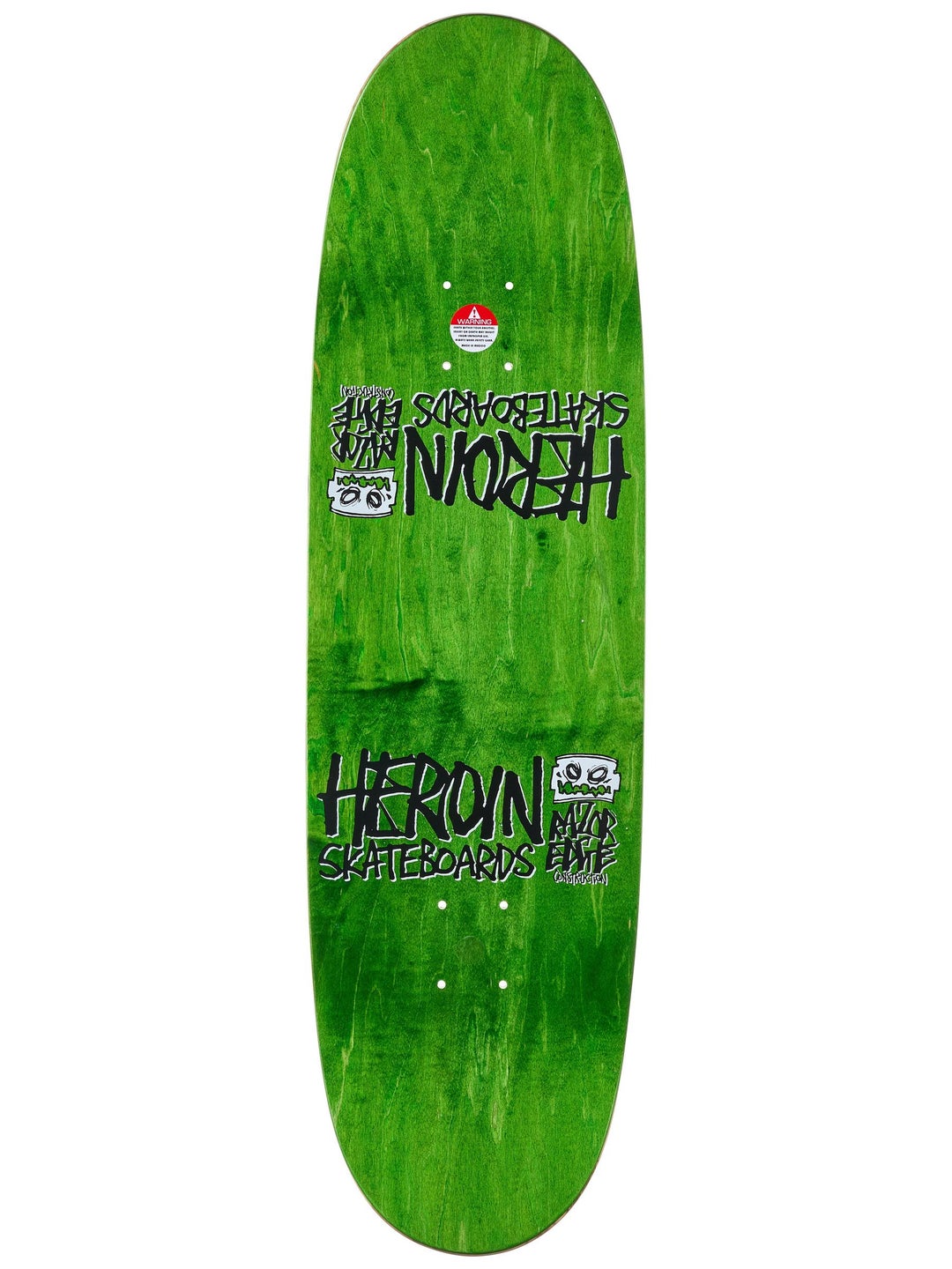 HEROIN DECK MERGED EGG (8.88") - The Drive Skateboard Shop