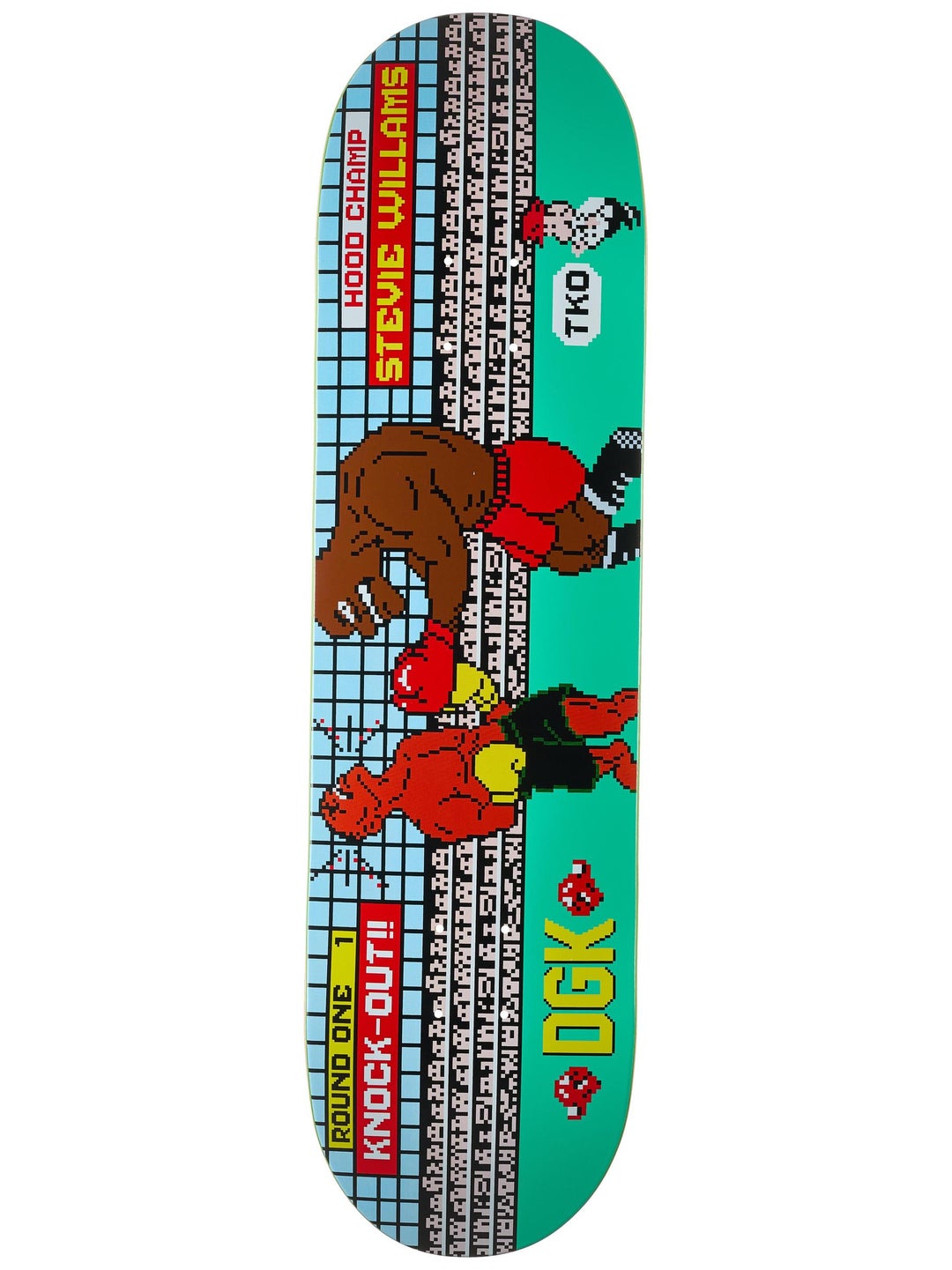 DGK DECK WILLIAMS 8-BIT TKO (8")