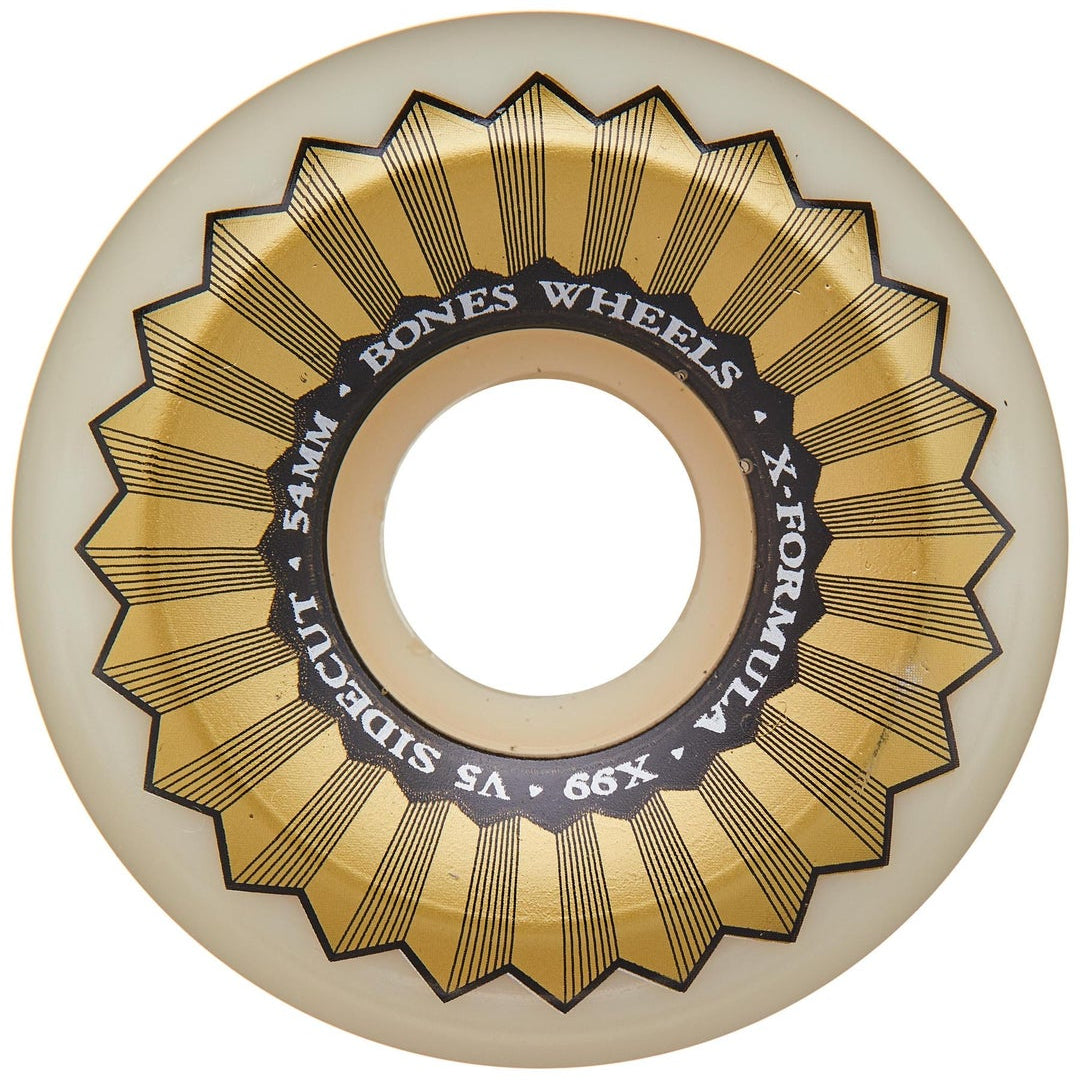 BONES WHEELS X-FORMULA V5 SIDECUTS 99A (52MM/53MM) - The Drive Skateboard Shop