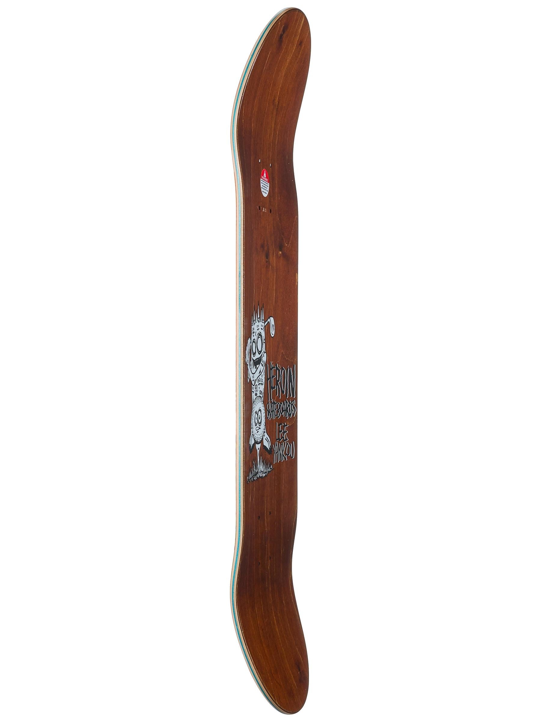 HEROIN DECK LEE YANKOU GOLF IMP (8.25") - The Drive Skateboard Shop