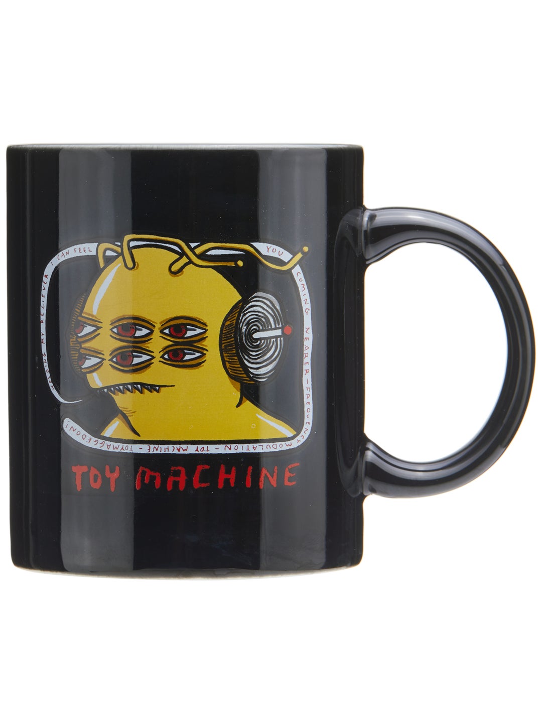 TOY MACHINE TRANSMISSIONATOR MUG BLACK