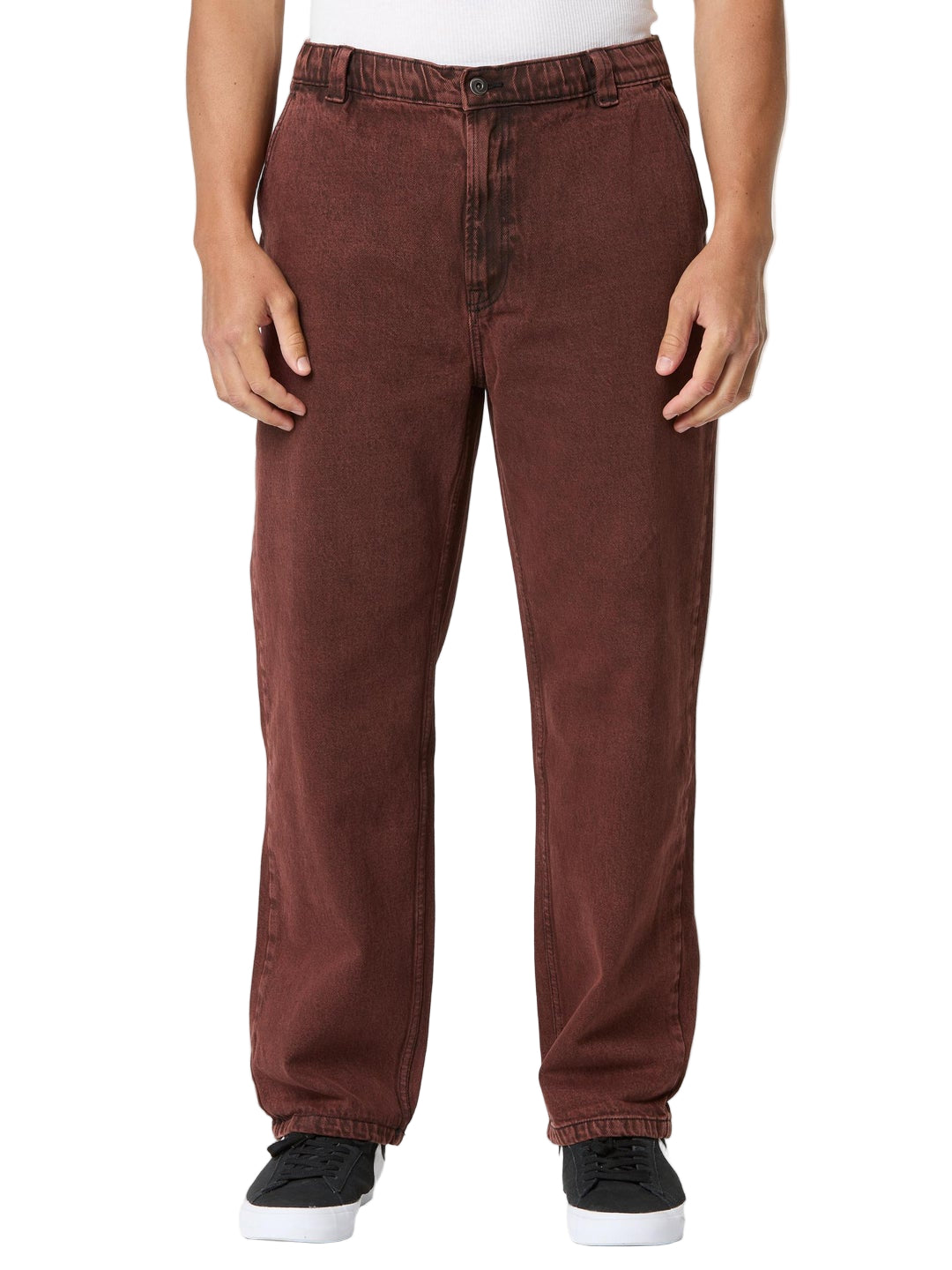 SPITFIRE ETERNAL DENIM PANT RED OVERDYE - The Drive Skateboard Shop