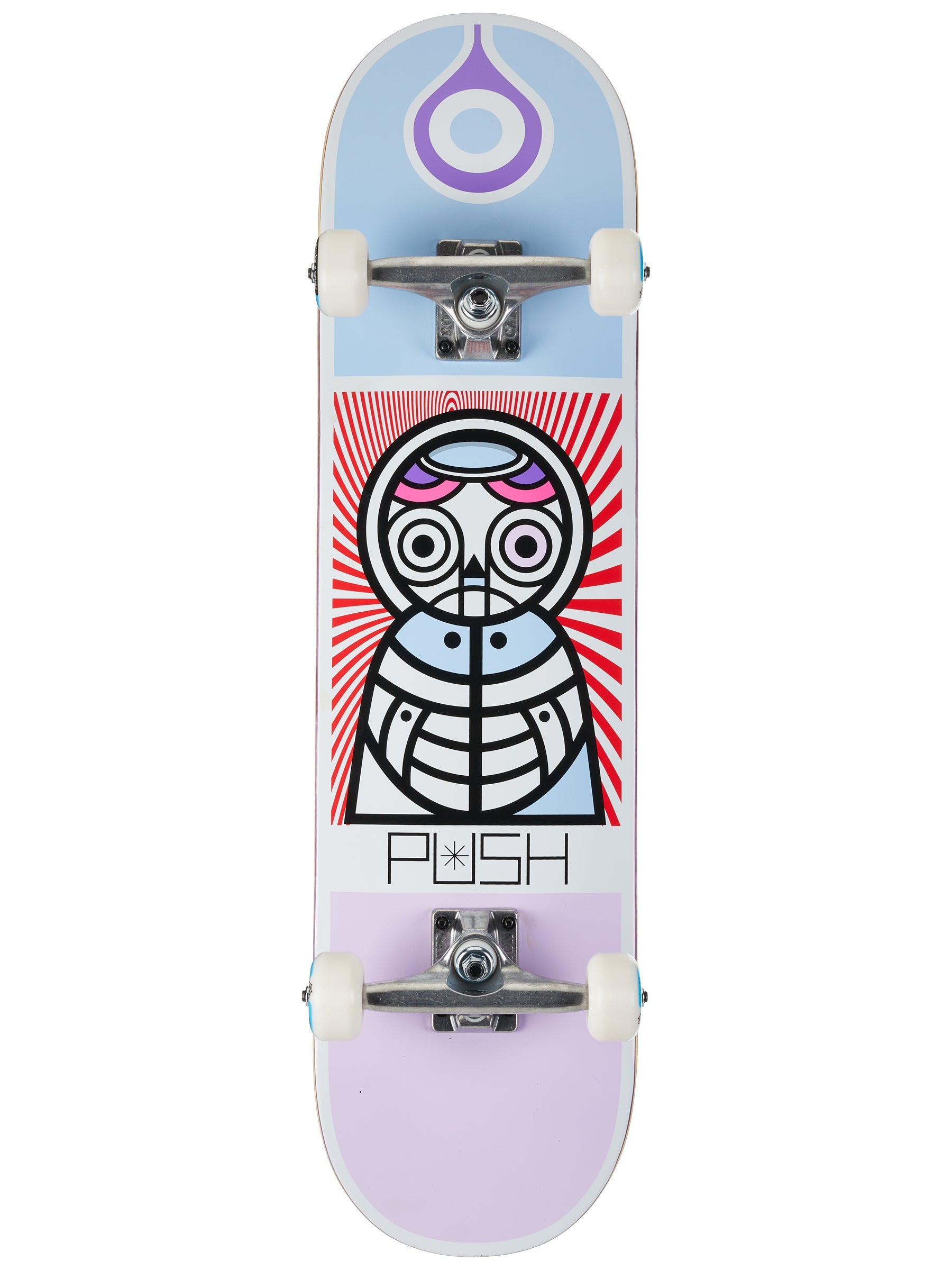 PUSH COMPLETE DON PENDLETON OWL GUEST (8") - The Drive Skateboard Shop