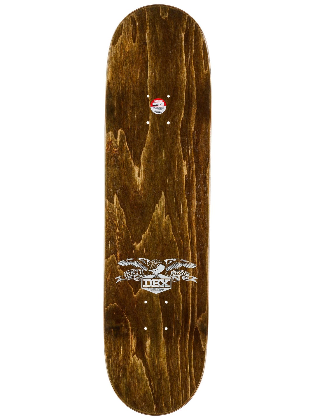 ANTIHERO DECK DBX CONSTRUCTION EAGLE SHORT WHEELBASE BLACK (8.5&quot;) - The Drive Skateboard Shop