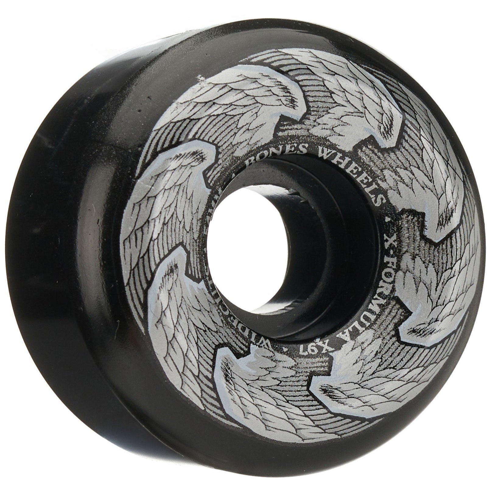 BONES WHEELS X FORMULA DEATH ANGELS V6 WIDECUT 97A BLACK (54MM/56MM)