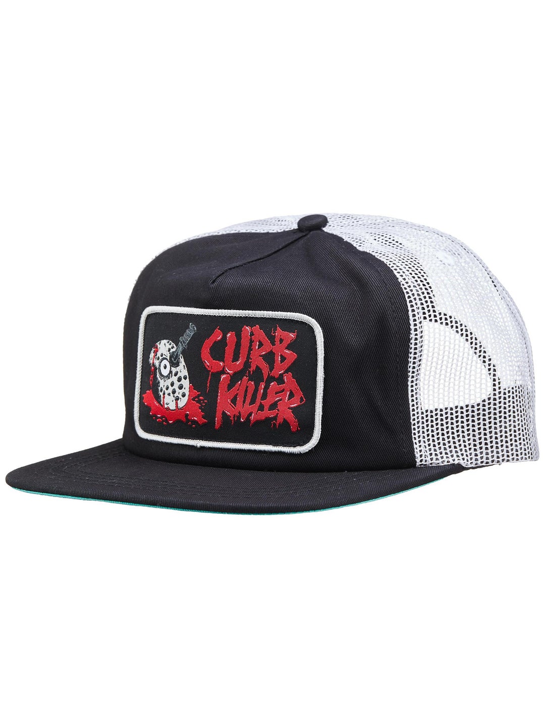 HEROIN CURB KILLER TRUCKER HAT BLACK - The Drive Skateboard Shop