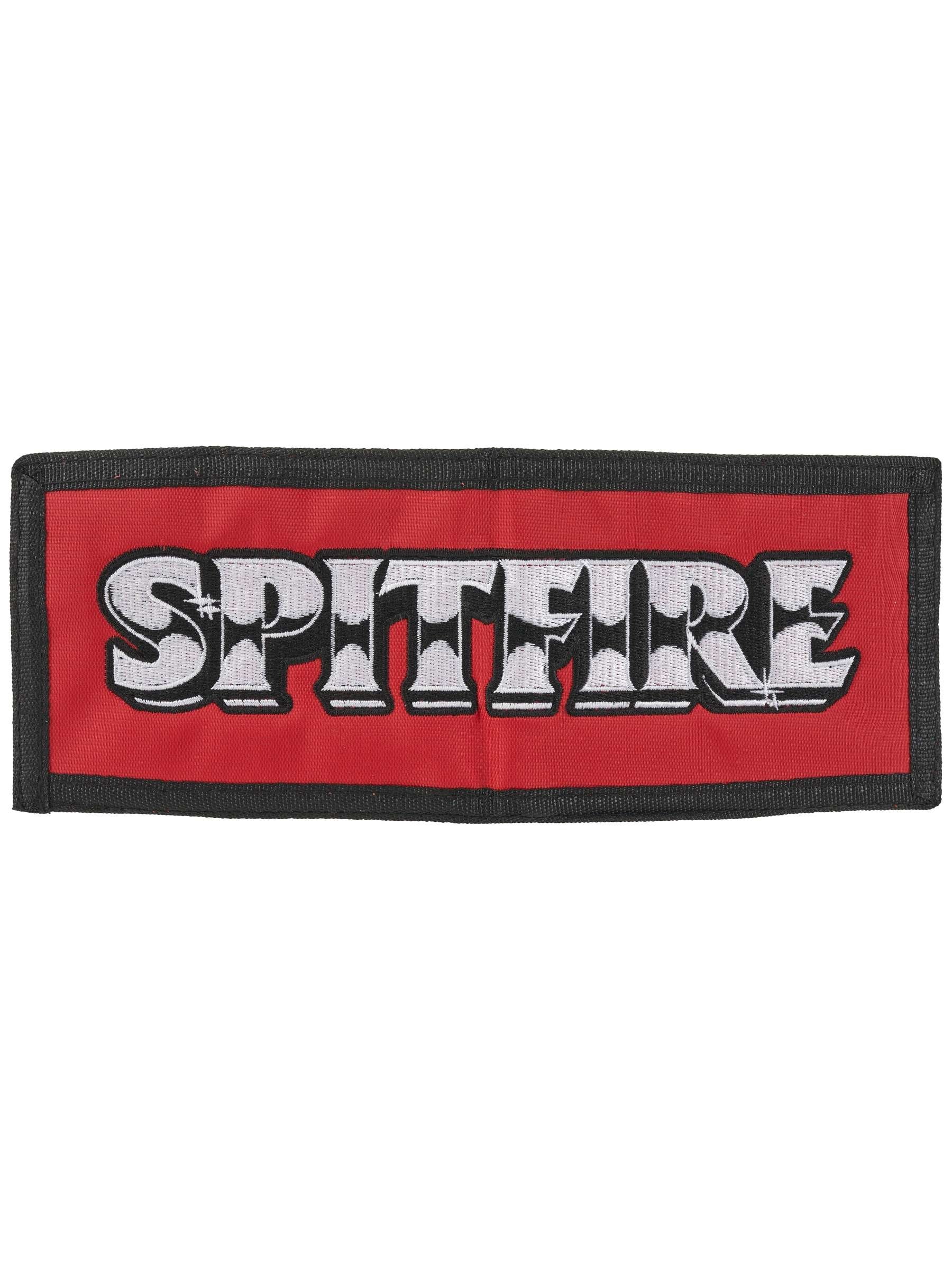 SPITFIRE BURNOUT SCRIPT WALLET RED/BLACK - The Drive Skateboard Shop