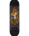 TOY MACHINE DECK CHARRED CROSS BLACK STAIN (8.25"/8.5")