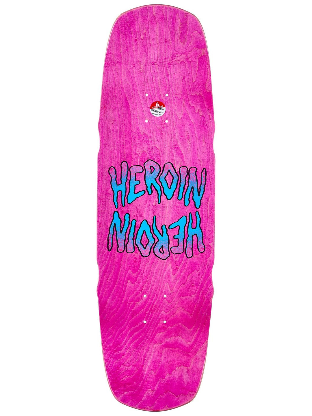 HEROIN DECK SEEING DOUBLE MUTATED GOLD (9.5") - The Drive Skateboard Shop