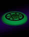 THEORIES MORNING STAR FRISBEE GLOW IN THE DARK