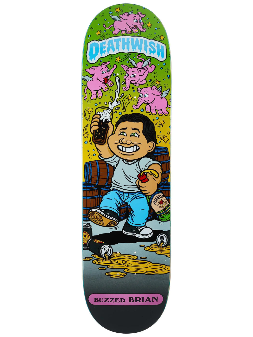 DEATHWISH DECK BRIAN ODWYER LOW LIFE KIDS (8.3875")