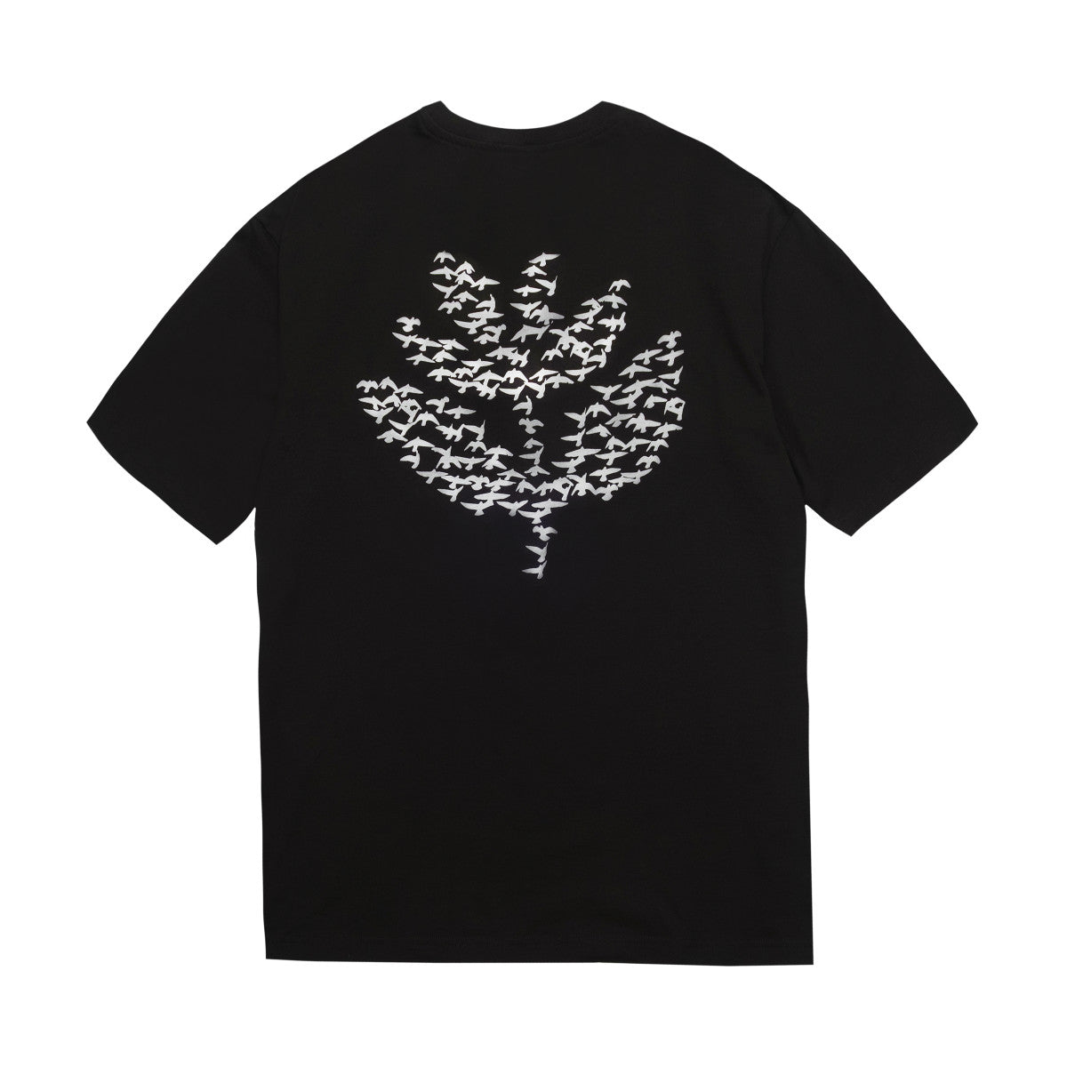 MAGENTA MIGRATION TEE BLACK