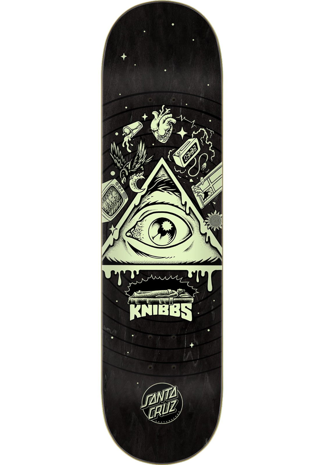 SANTA CRUZ DECK KNIBBS PARALYSIS (8.25")