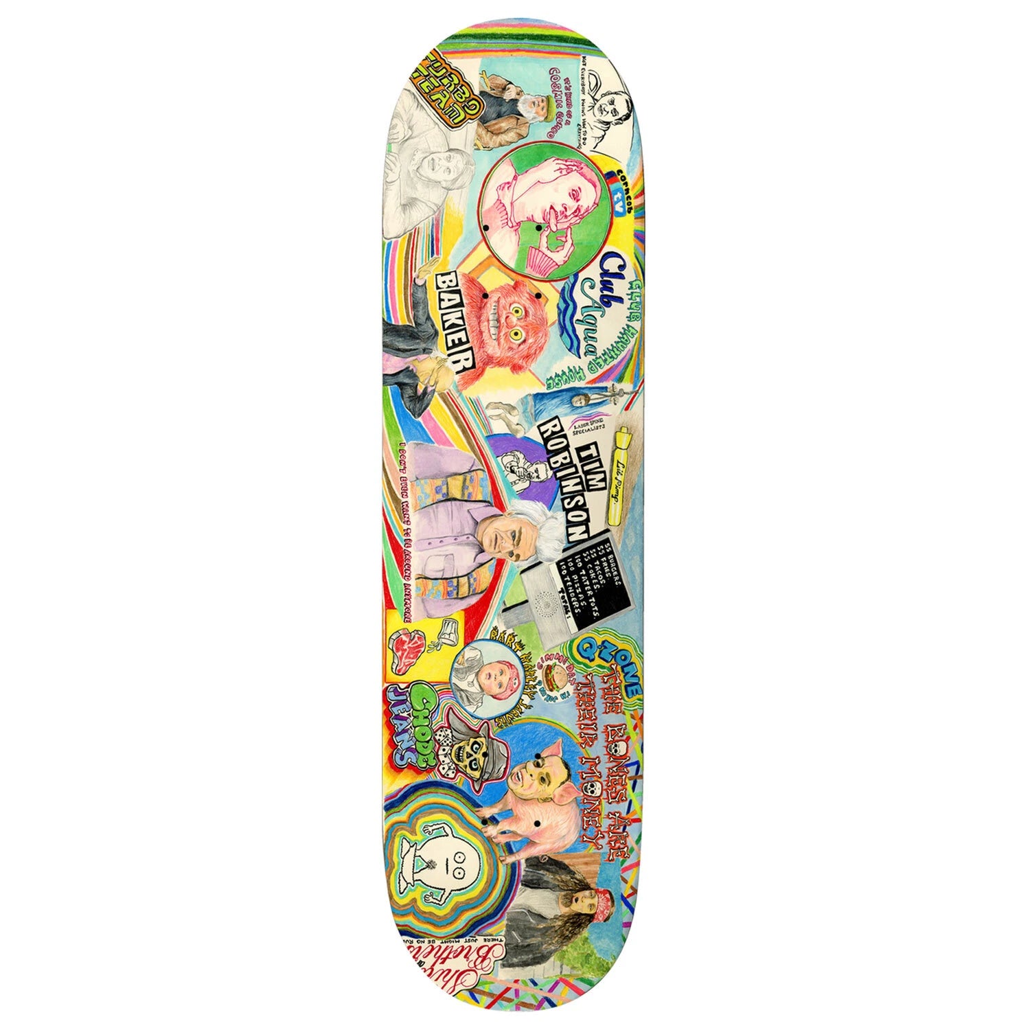 BAKER DECK TIM ROBINSON X REYNOLDS COSMIC GUMBO (8.5")