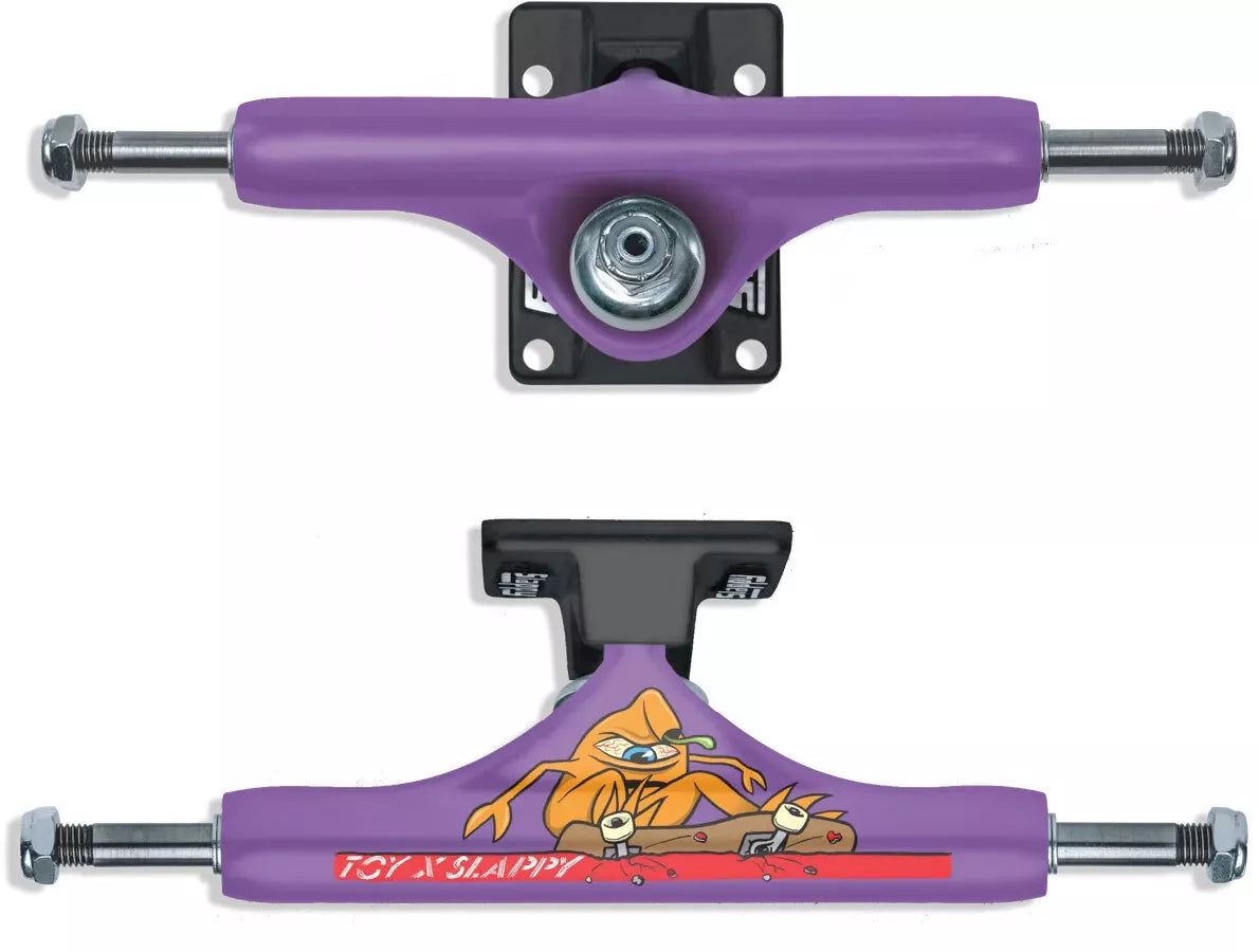 SLAPPY TRUCKS ST1 CLASSIC 8.5 新品未使用 Slappy Trucks Slappy ST1 Classic Polished 8.5 Truck - Black