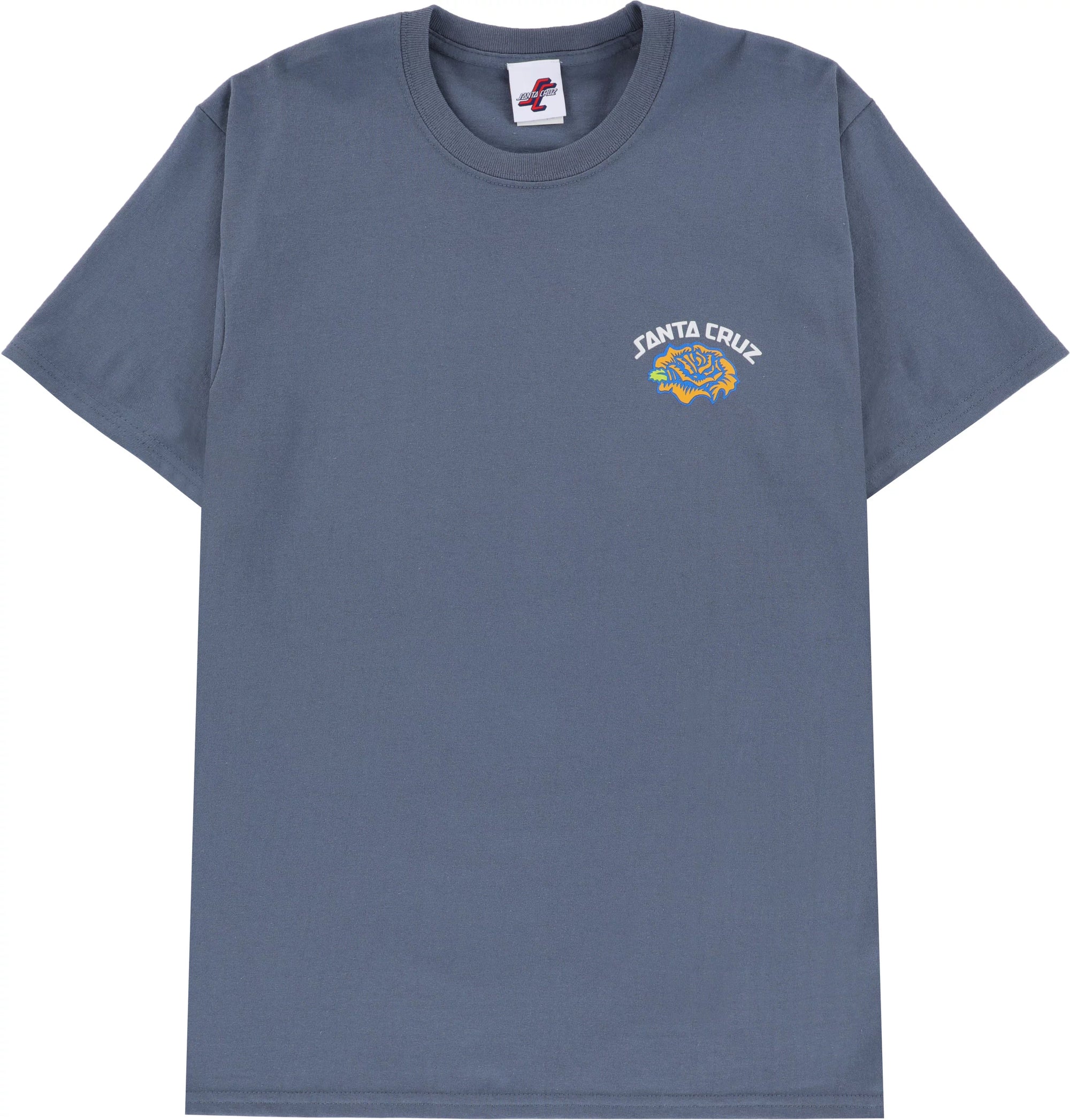 SANTA CRUZ T-SHIRT DRESSEN ROSE SOLO STEEL BLUE