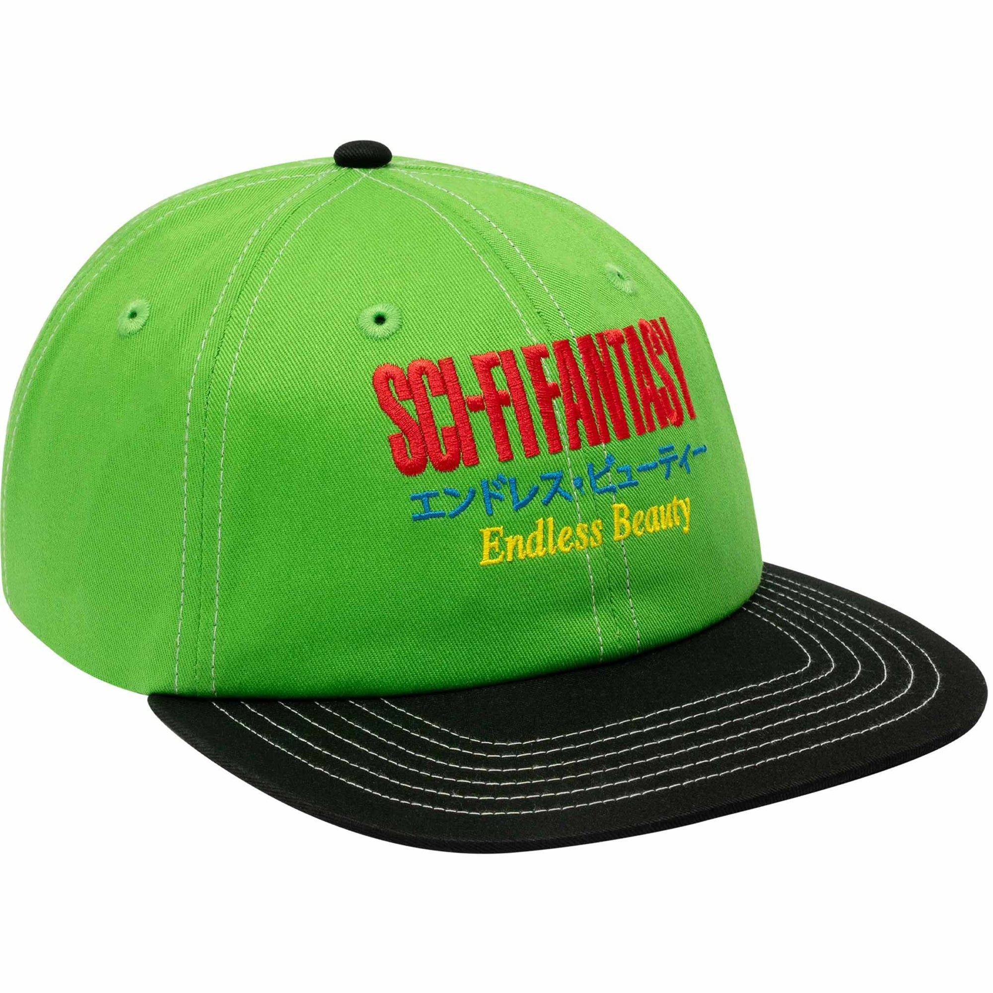 SCI-FI FANTASY ENDLESS BEAUTY HAT LIME/BLACK