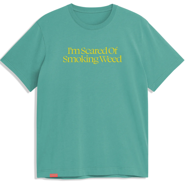 JACUZZI - SCARED WEED PREMIUM T-SHIRT SEAFOAM