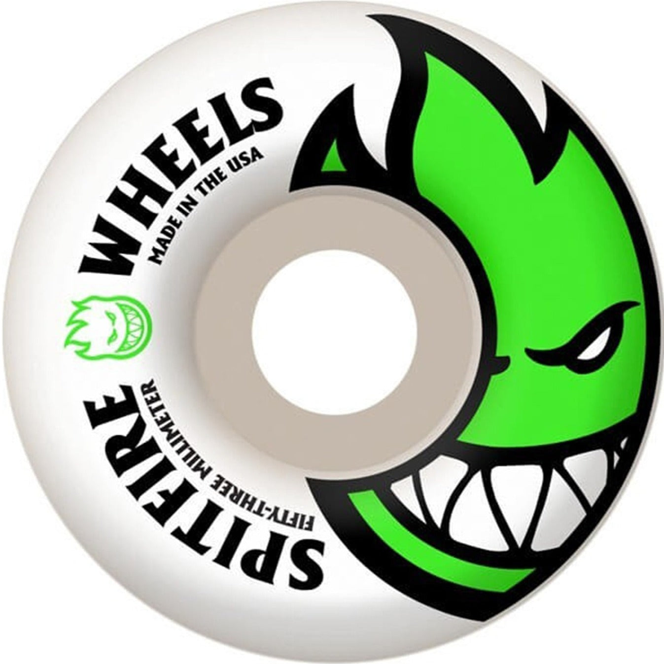 SPITFIRE WHEELS BIGHEAD CLASSICS GREEN 99A (53MM) - The Drive Skateshop