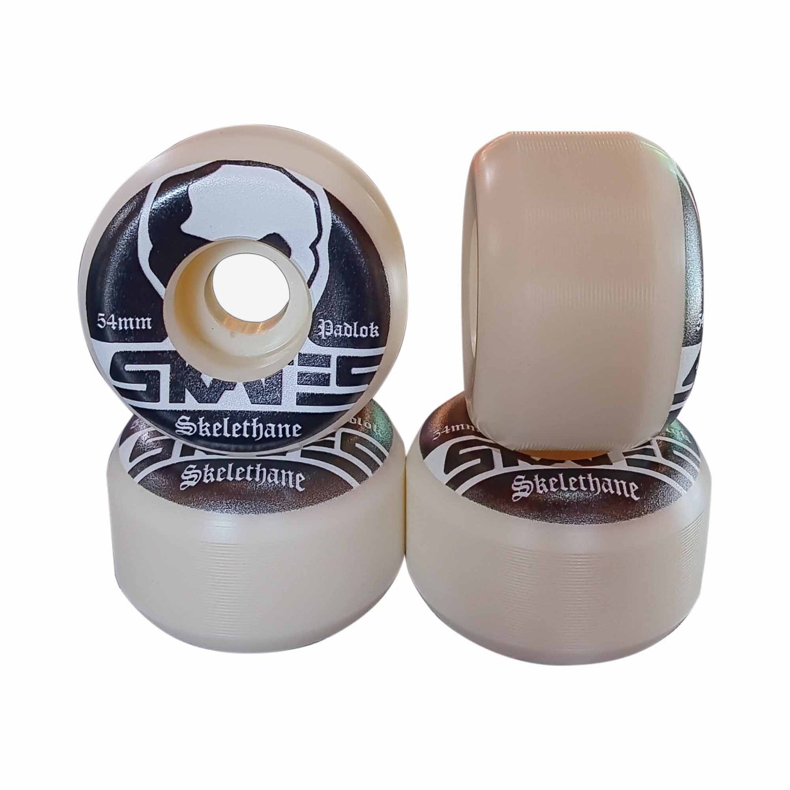 SKULL SKATES SKELETHANE PADLOK WHEELS SLIDEABLE 93A (54MM)