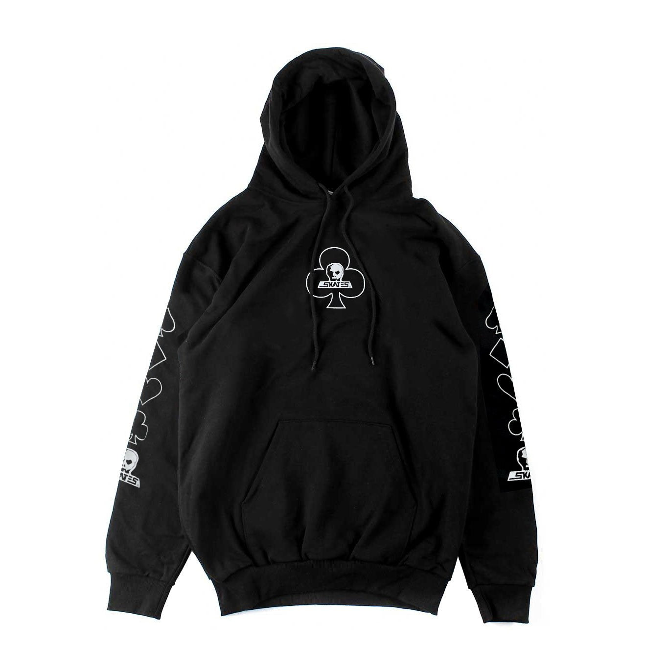 SKULL SKATES CARD SHARK HOODY BLACK