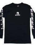 SKULL SKATES LOGO LONGSLEEVE BLACK 