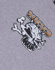WKND SKULL T-SHIRT OVERCAST GREY