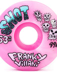 SNOT WHEELS FRANKY VILLANI PINK SWIRL (53MM)