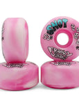SNOT WHEELS FRANKY VILLANI PINK SWIRL (53MM)