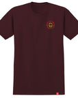 SPITFIRE YOUTH CLASSIC MAROON/RED/YELLOW - The Drive Skateshop