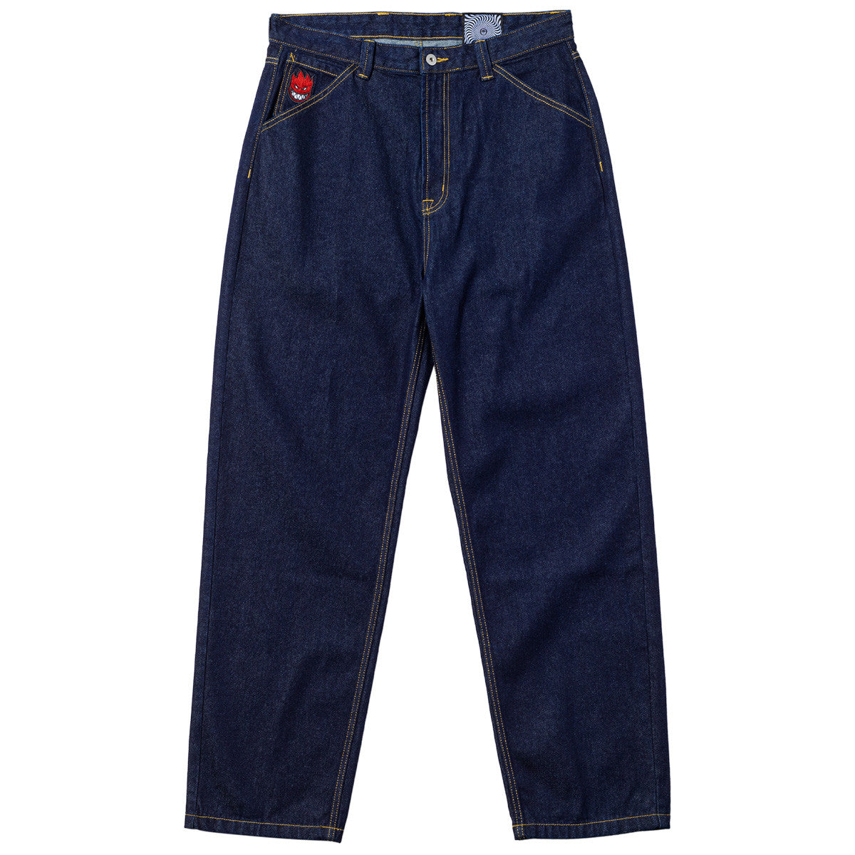 SPITFIRE BIGHEAD FILL DENIM DARK WASH - The Drive Skateboard Shop