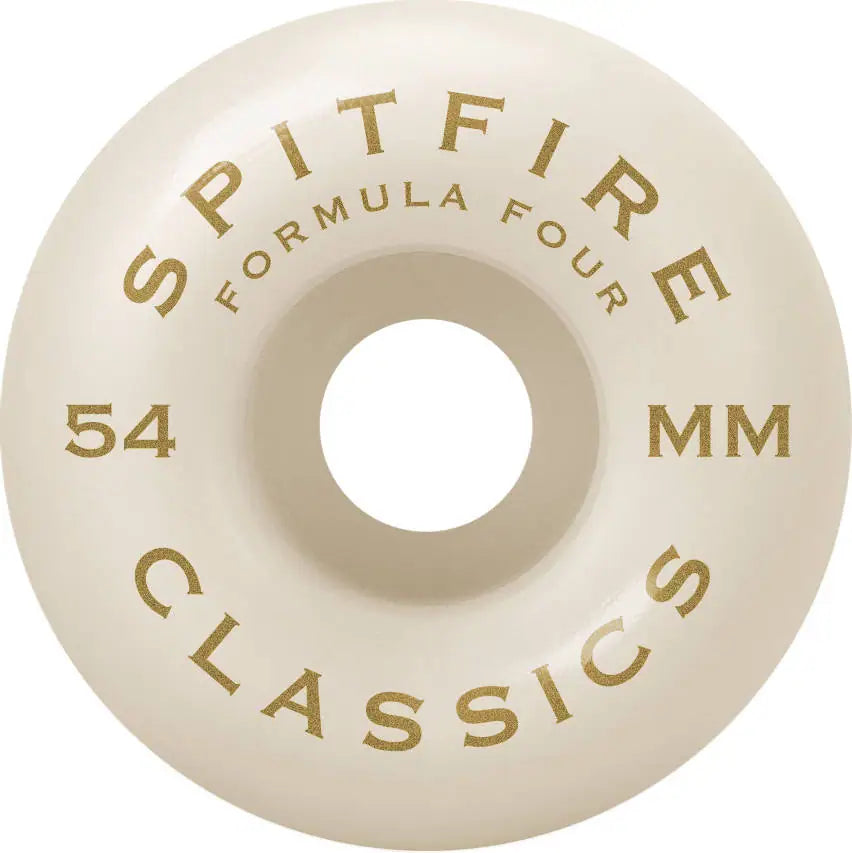 SPITFIRE WHEELS FORMULA FOUR CLASSICS 101A (54MM) - The Drive Skateshop