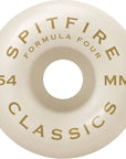 SPITFIRE WHEELS FORMULA FOUR CLASSICS 101A (54MM) - The Drive Skateshop