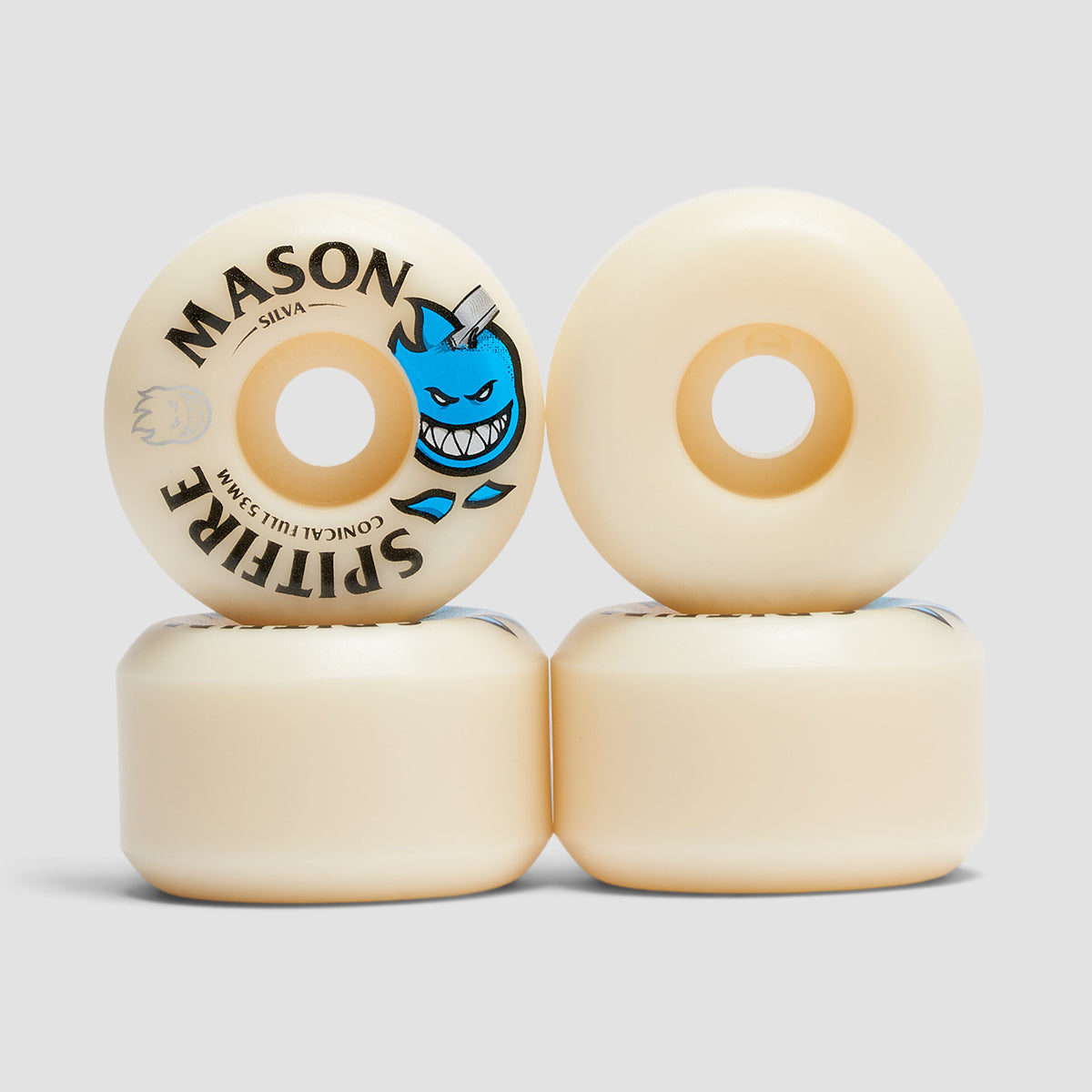 SPITFIRE FORMULA FOUR MASON SILVA BURN SQUAD CONICAL FULL 99A (53MM) - The Drive Skateshop