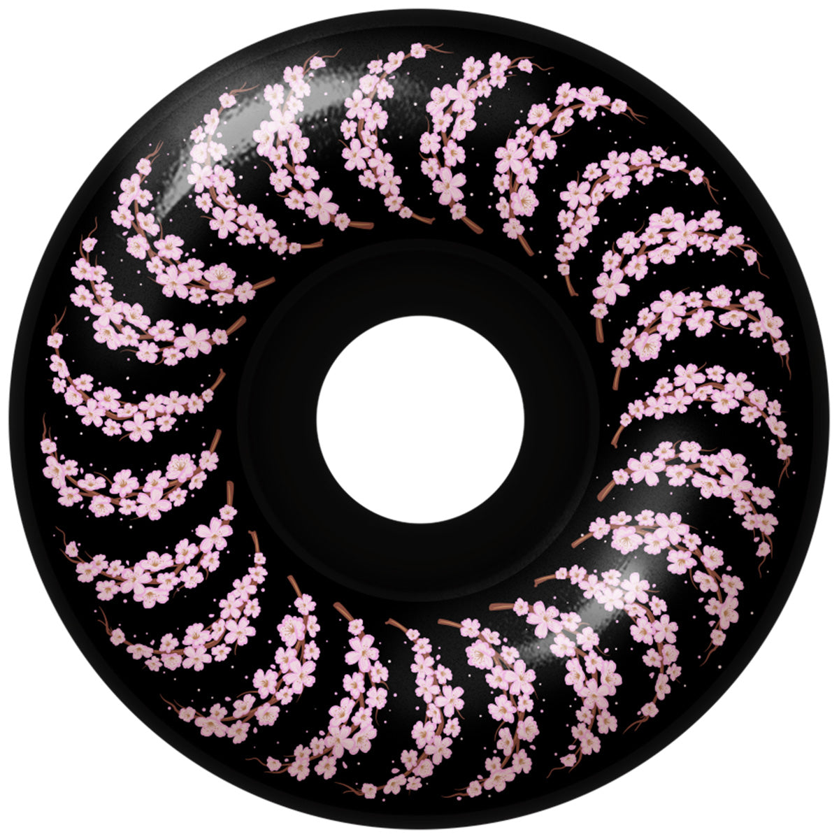 SPITFIRE WHEELS FORMULA FOUR YUTO CHERRY BLOSSOM CLASSICS BLACK 99A (56MM)