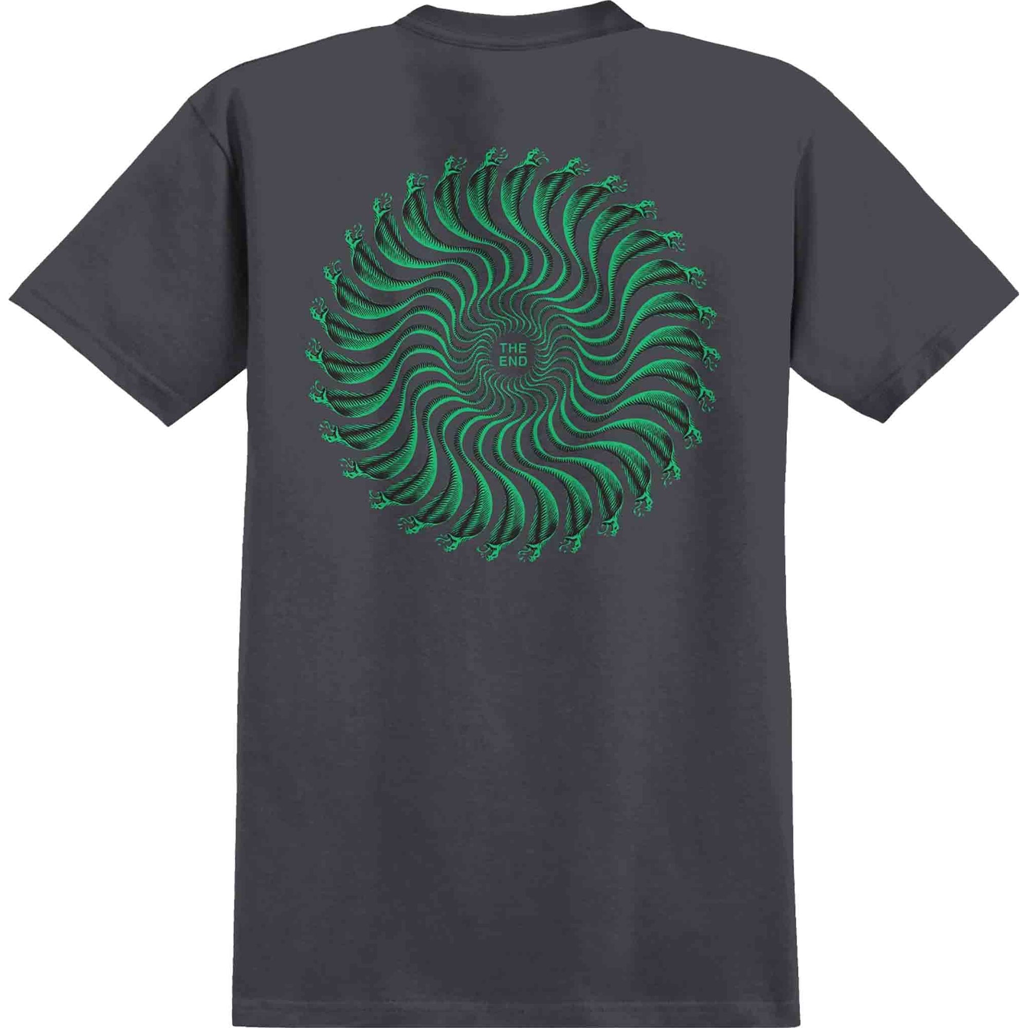 SPITFIRE SNAKE CLASSIC TEE CHARCOAL - The Drive Skateboard Shop