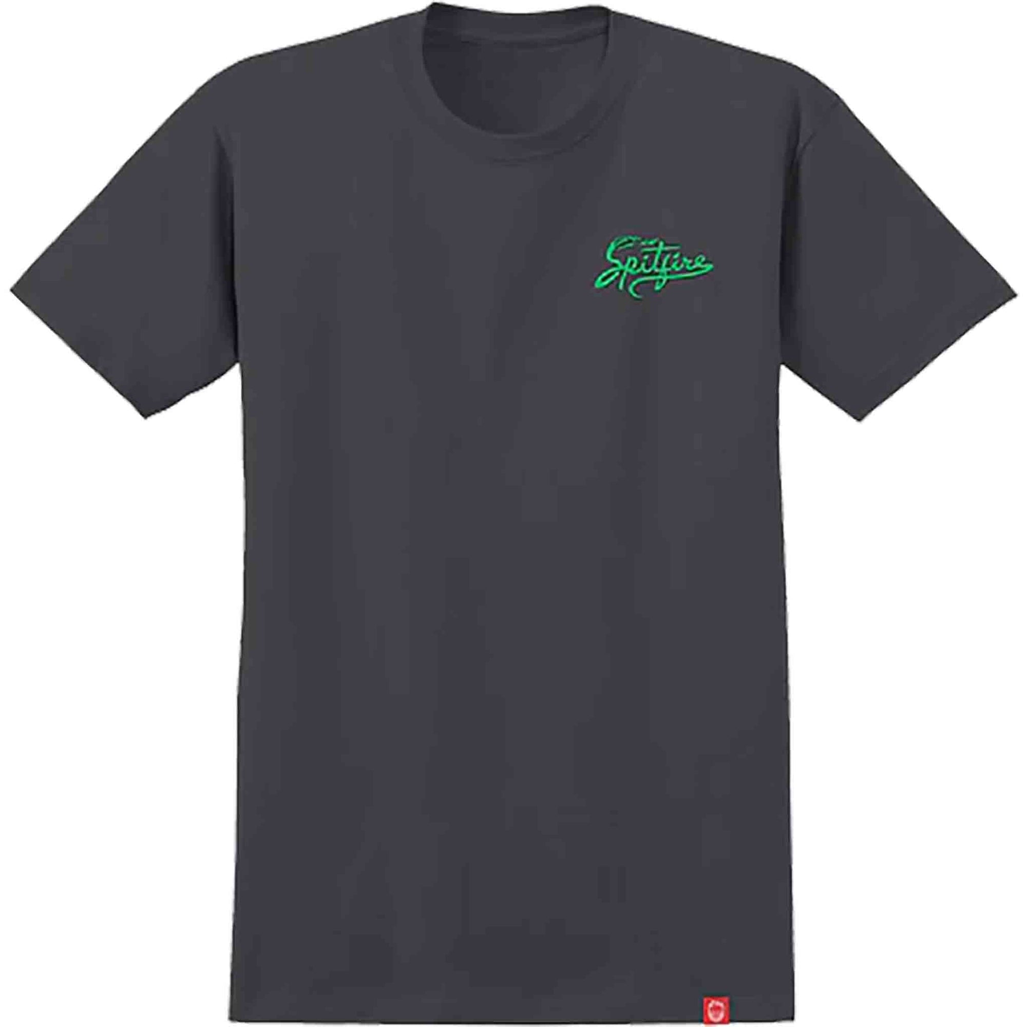 SPITFIRE SNAKE CLASSIC TEE CHARCOAL - The Drive Skateboard Shop